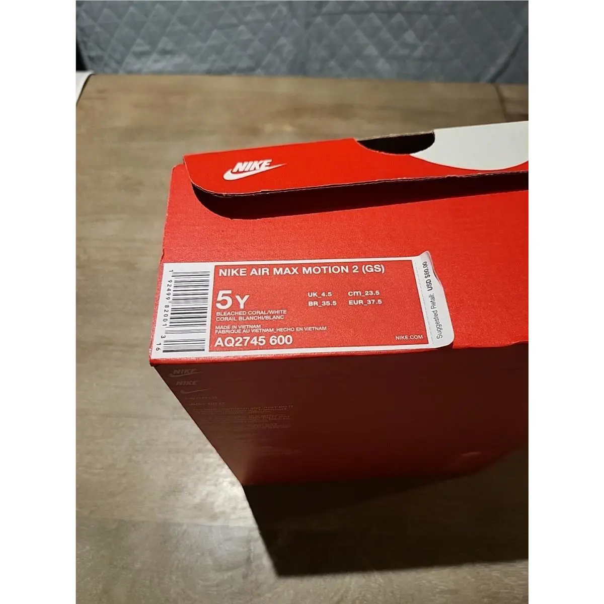 Nike shoes - Nike Air Max Motion - Air Max Motion - Aq2745 600 - Multicolor 6