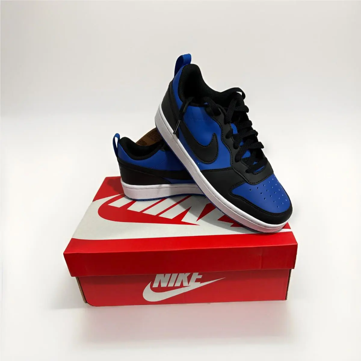 Nike shoes - Nike Court Borough - Court Borough - BLUE & BLACK 5