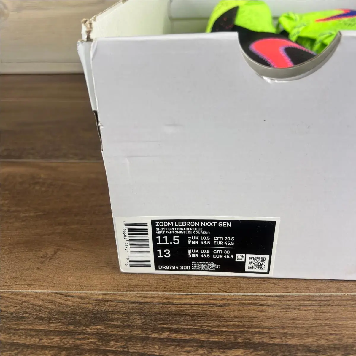 Nike shoes - Nike LeBron NXXT - LeBron NXXT - DR8784-300 - Green 8