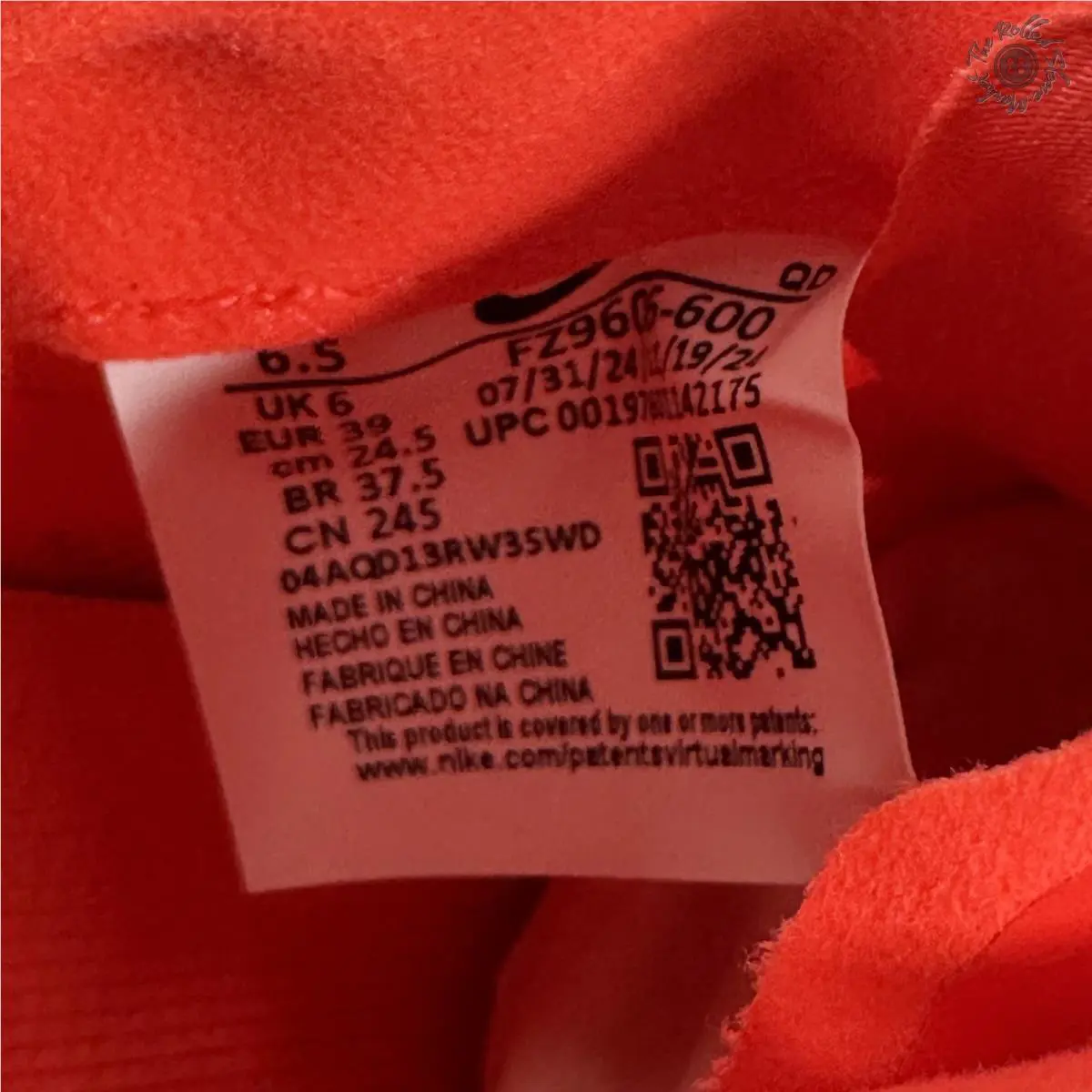 Nike shoes - Rotational 6 - Rotational - FZ9606-600 - Red (UPC: 197601142175) 1