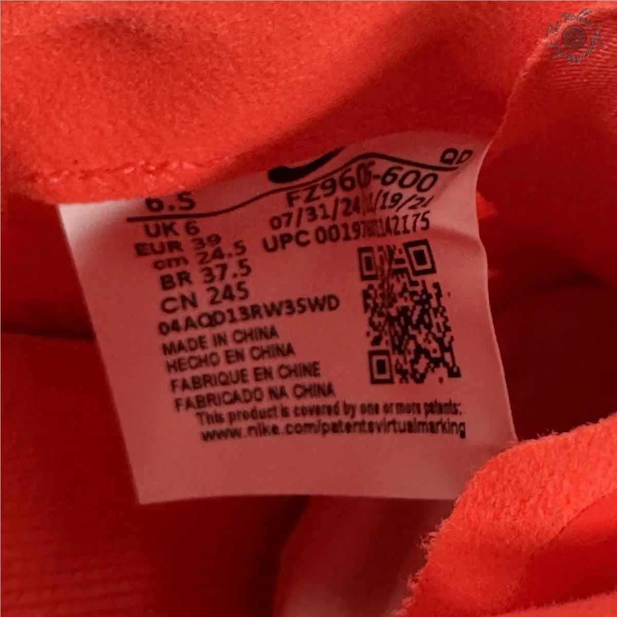 Nike shoes - Rotational 6 - Rotational - FZ9606-600 - Red (UPC: 197601142175) 2