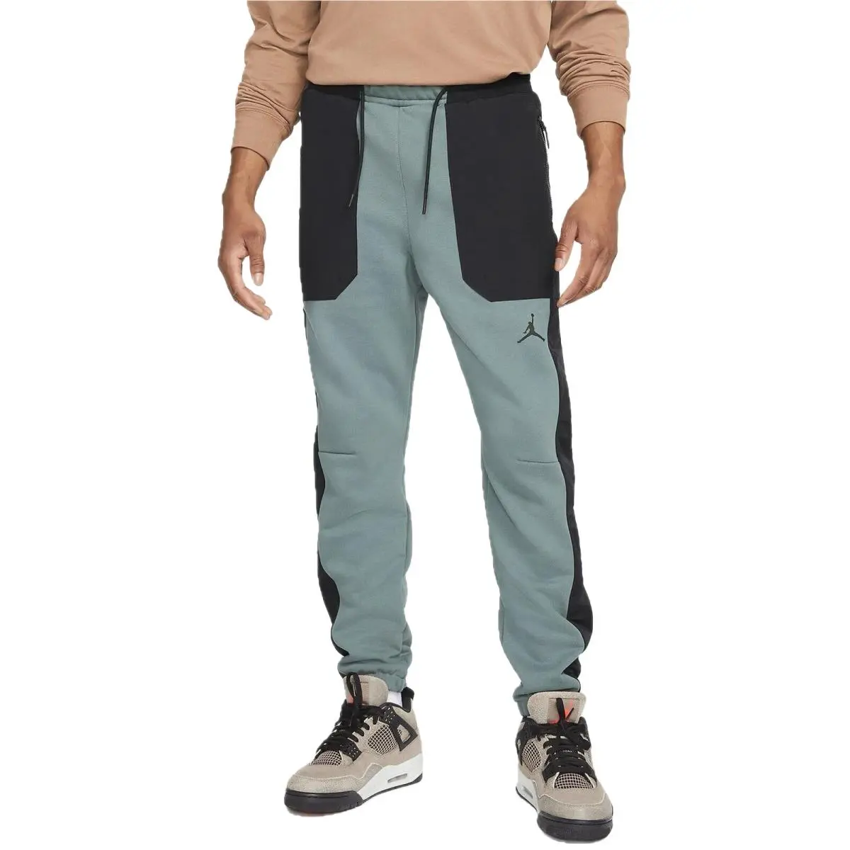 Jordan 23 Engineered Hybrid Fleece Pants DC9632-387 Hasta Green Men’s Medium M