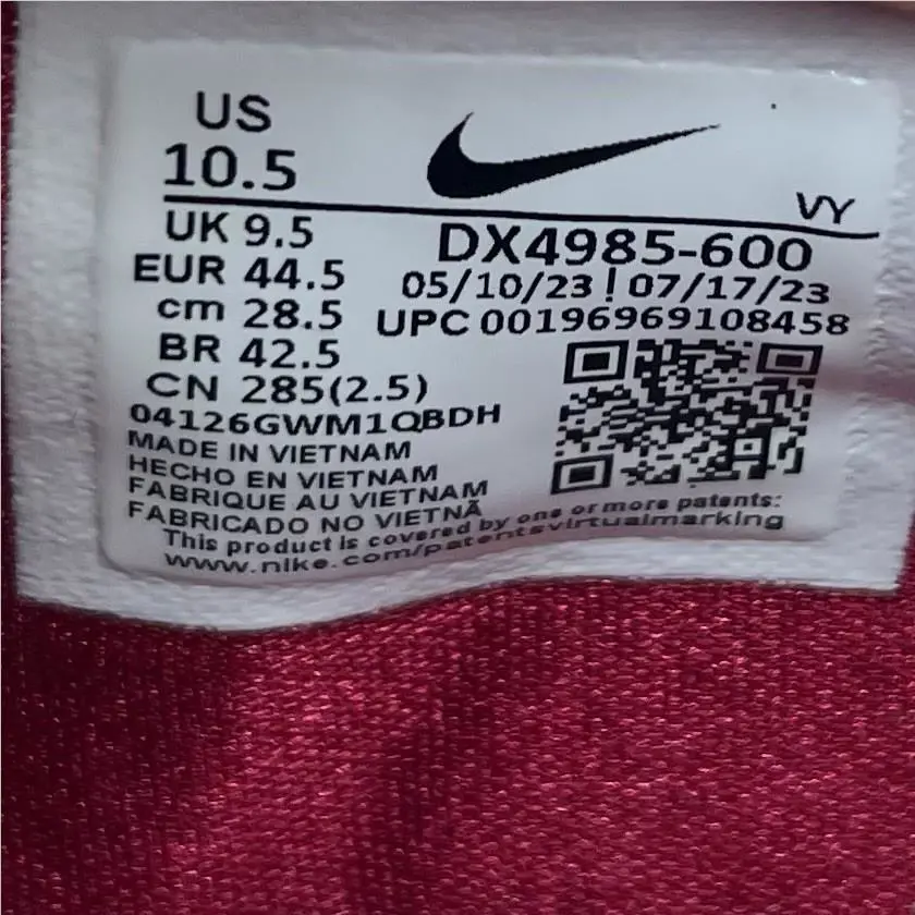 Nike shoes - Nike Zoom Freak - Zoom Freak - DX4985-600 - Red 3