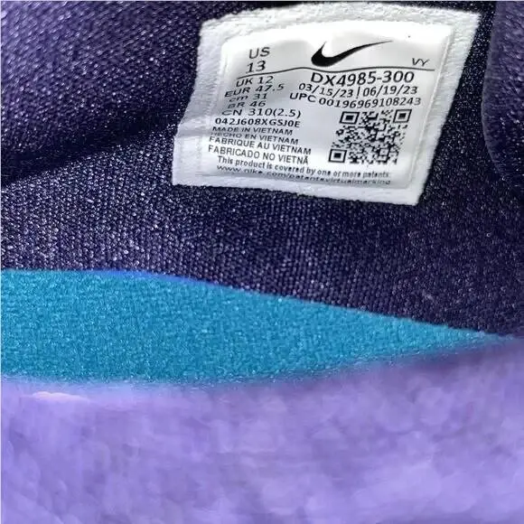Nike shoes - Nike Zoom Freak 5 - Zoom Freak - DX4985-300 - Purple 8