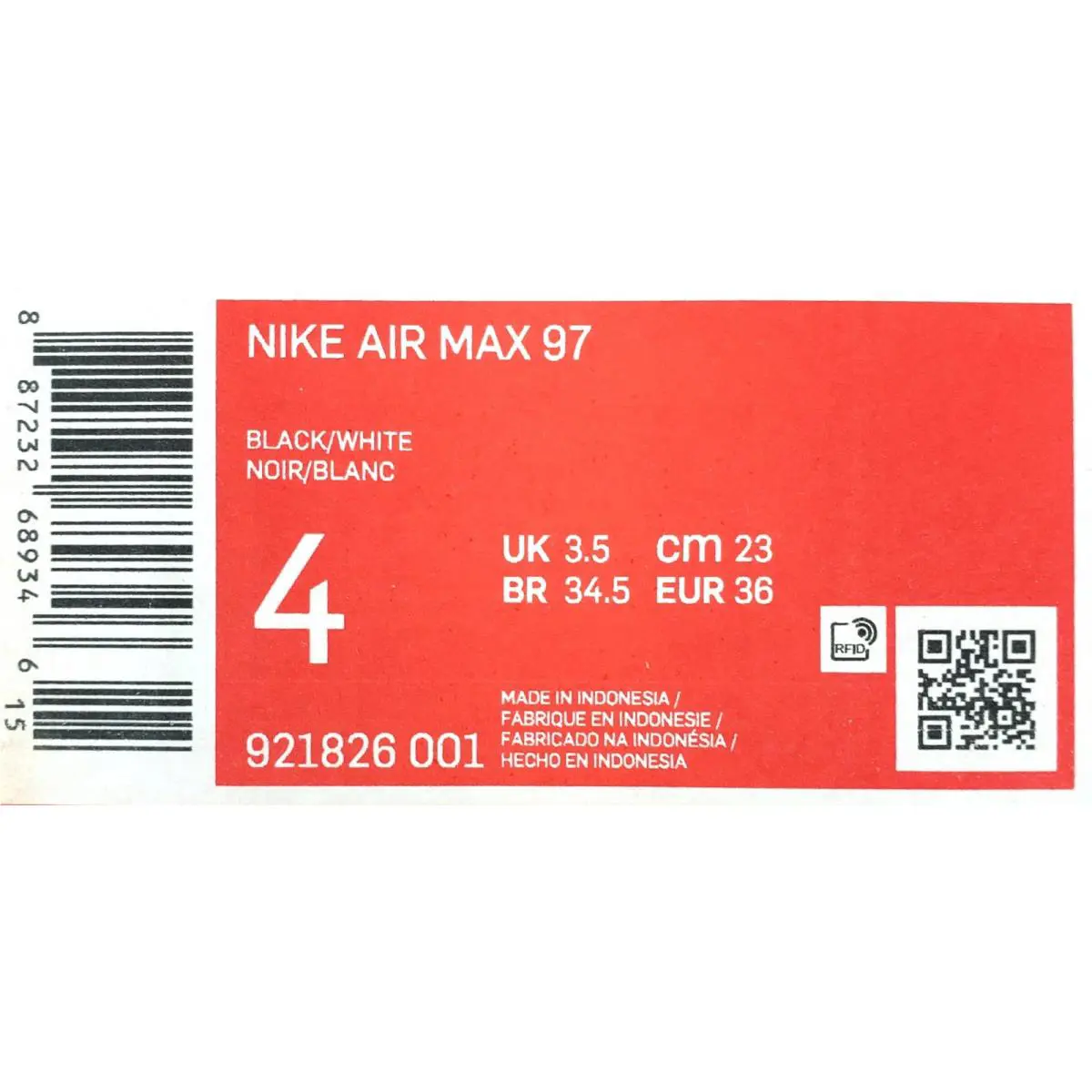 Nike shoes - Nike Air Max 97 - Air Max - 921826-001 - Black 3