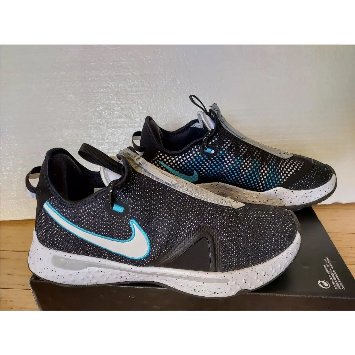 Nike shoes - Nike PG 4 - CD5079-004 - Black, Manufacturer: Game Royal Blue (UPC: 193657862555) 3