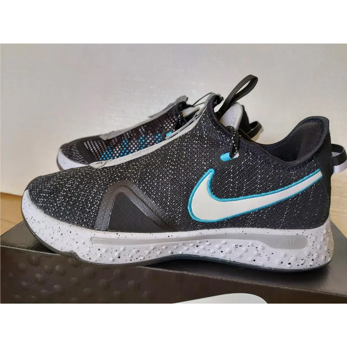 Nike shoes - Nike PG 4 - CD5079-004 - Black, Manufacturer: Game Royal Blue (UPC: 193657862555) 4