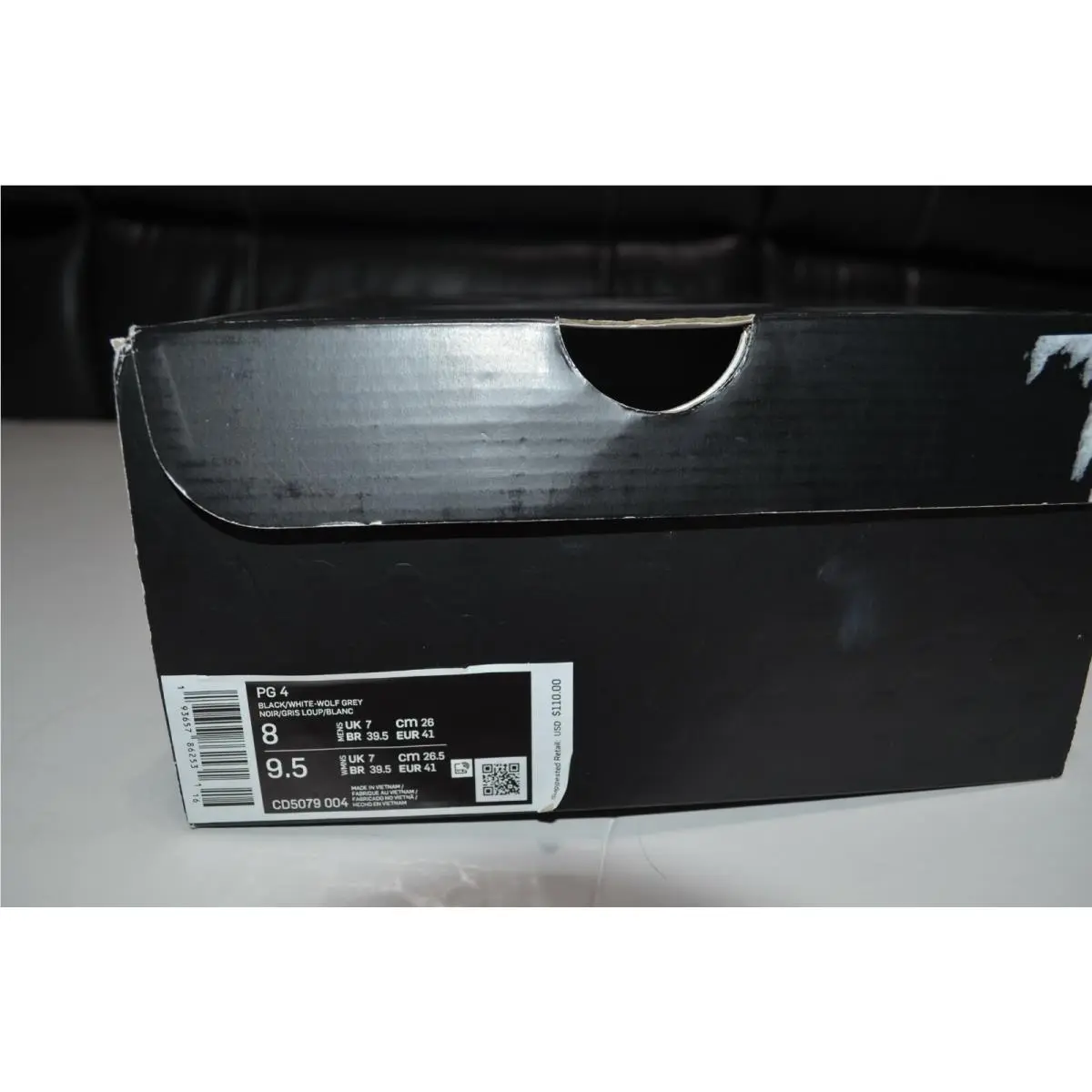 Nike shoes - Nike PG 4 - CD5079-004 - Black (UPC: 193657862531) 1