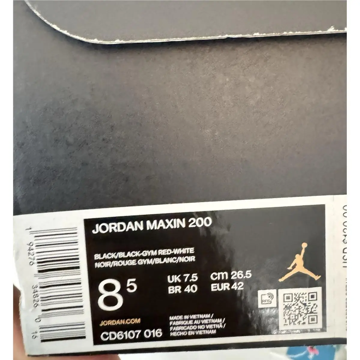 Nike shoes - Jordan Maxin 200 - Maxin - CD6107-016 - Black (UPC: 194276348369) 5