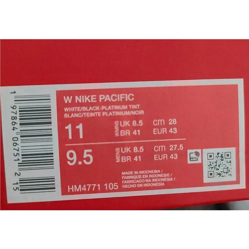 Nike shoes - Nike Pacific - Pacific - HM4771-105 - black / white 0