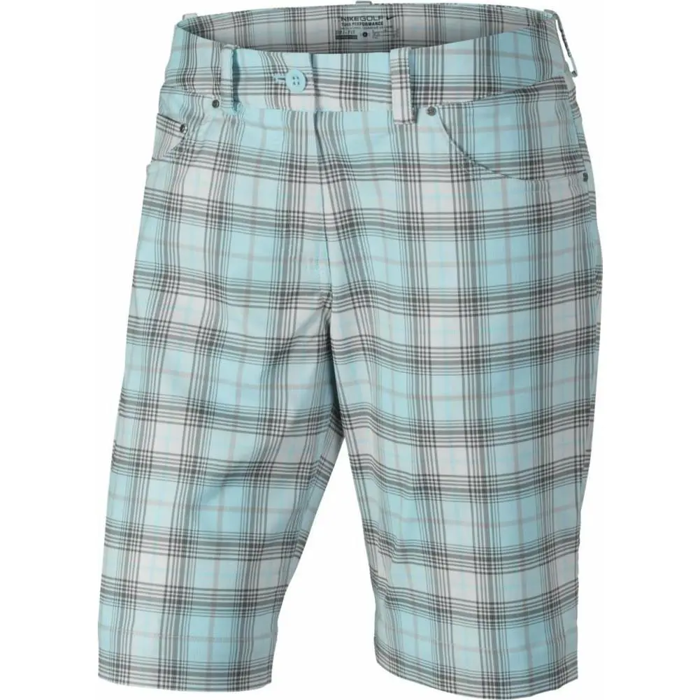 Nike Women`s Modern Rise Tartan Short - 0 - Glacier Ice