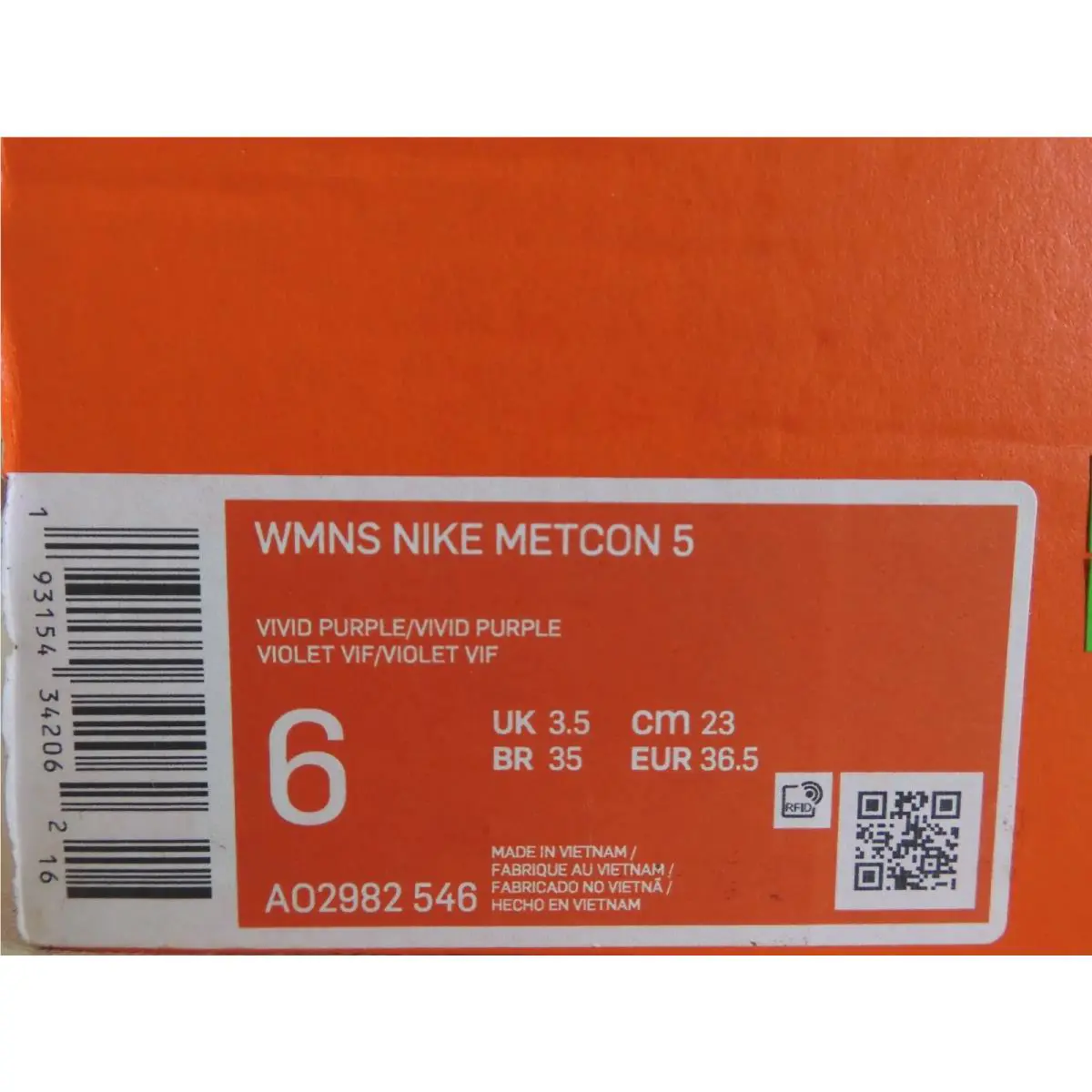 Nike shoes - Nike Metcon - Metcon - AO2982-546 - Purple (UPC: 193154342062) 4