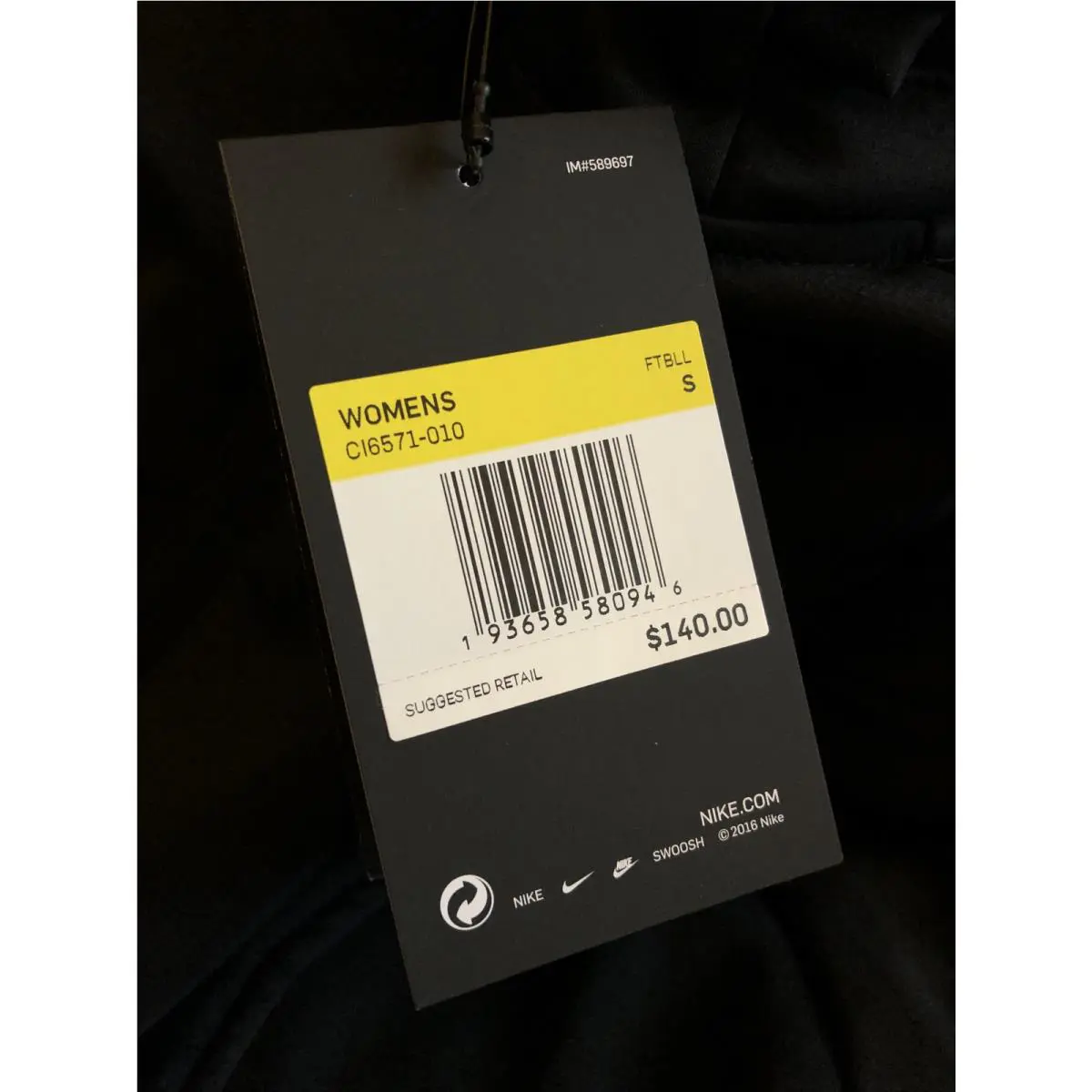 Nike clothing - Nike Jacket - Jacket - CI6571-010 - Black (UPC: 0193658580946) 6