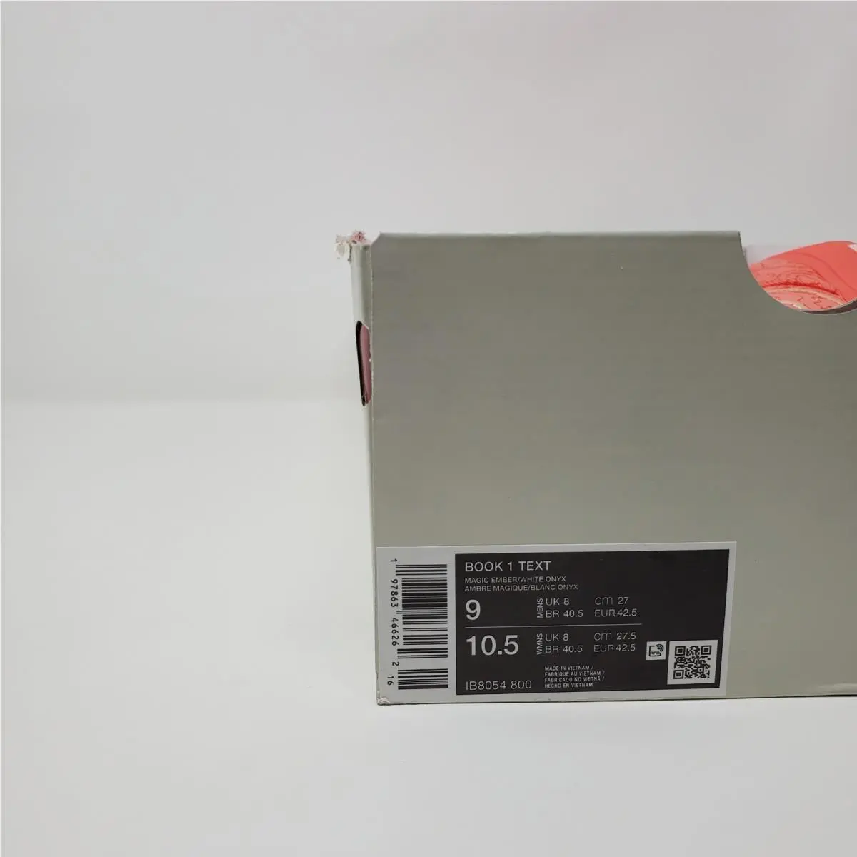 Nike shoes - Nike Book 1 Text - Book Text - IB8054-800 - Red 9