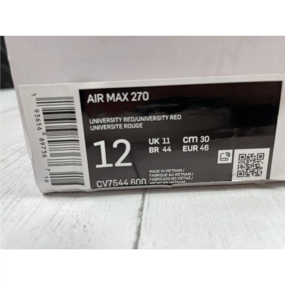 Nike shoes - Nike Air Max 270 - Air Max - CV7544-600 - Red 10