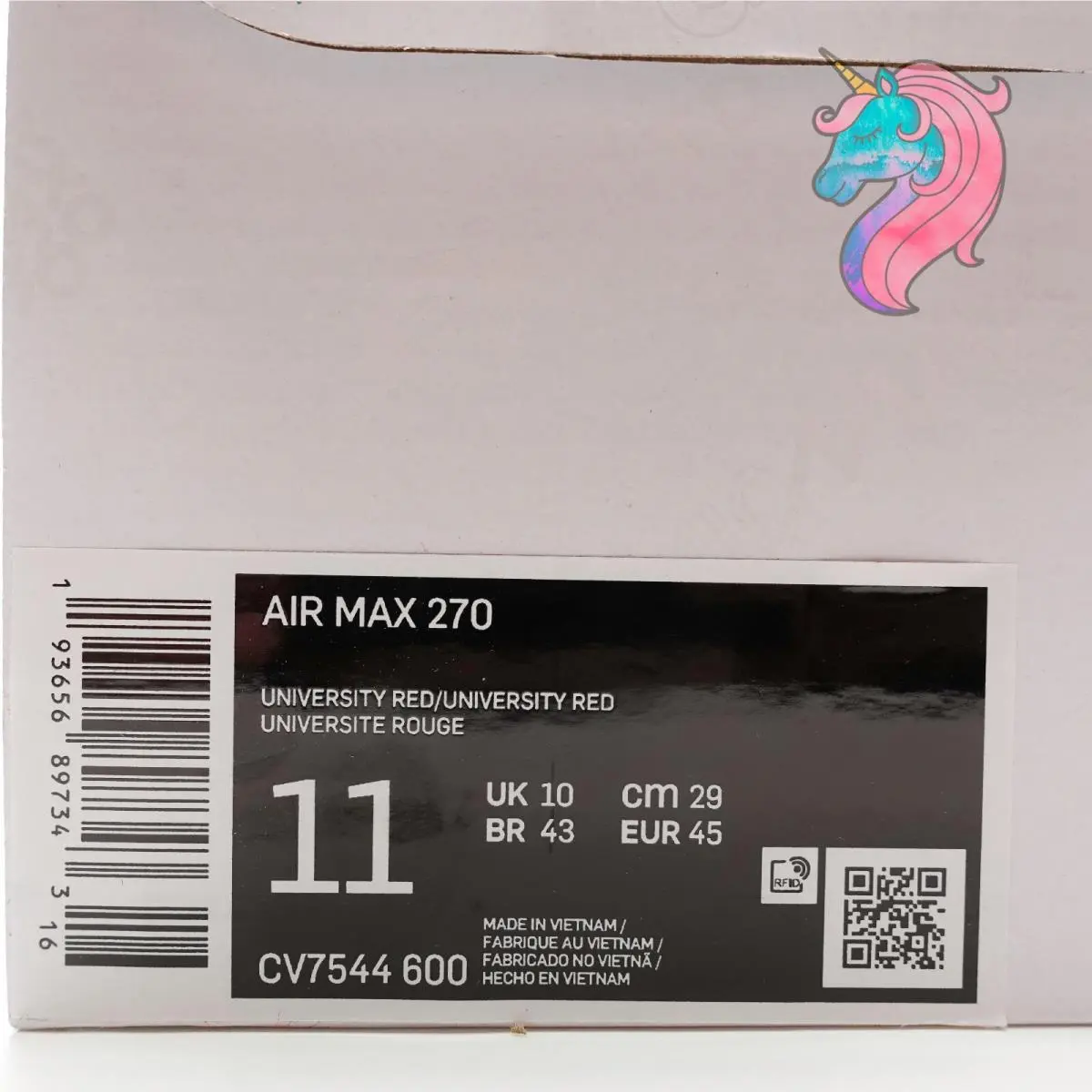 Nike shoes - Nike Air Max 270 - Air Max - CV7544-600 - Red 10