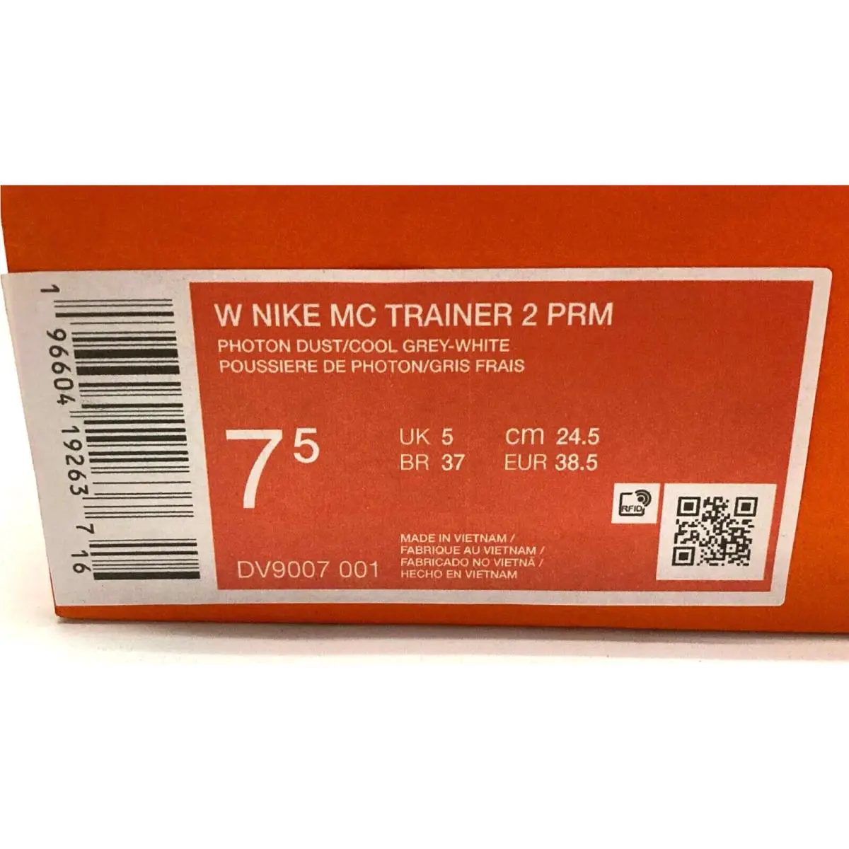 Nike shoes - Nike MC Trainer - Trainer - DV9007-001 - Gray (UPC: 196604192637) 4