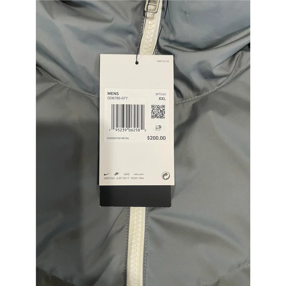 Nike clothing - Storm-Fit Windrunner - Windrunner - DD6795-077 - Grey (UPC: 195239062582) 0