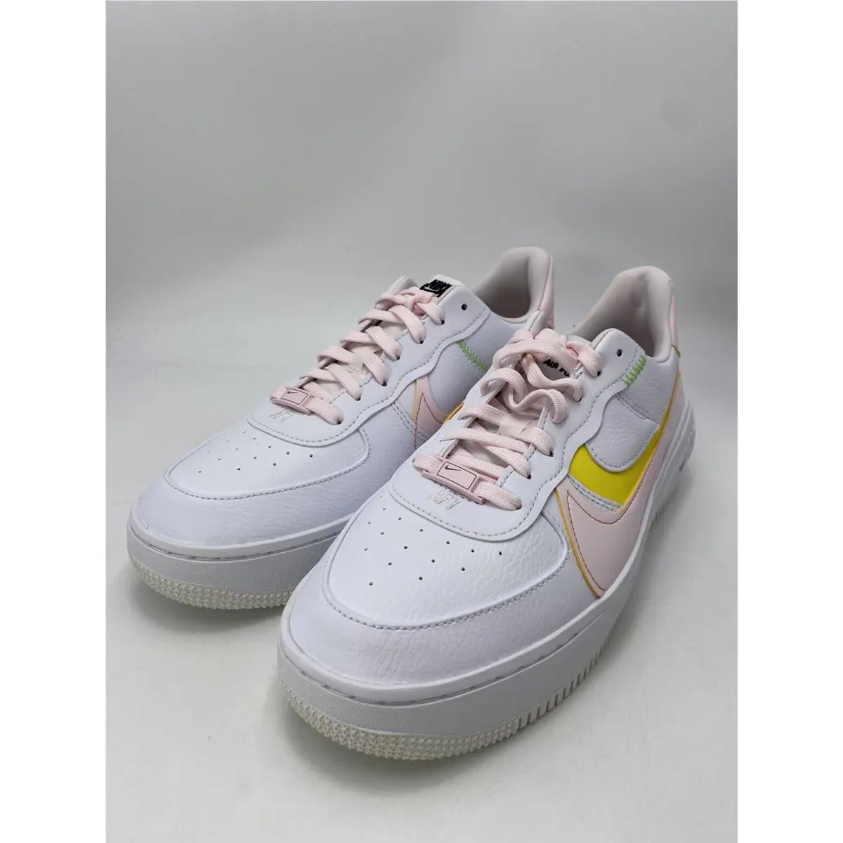 Nike shoes - Nike Air Force 1 - Air Force - FJ0737 100 - White/Pearl Pink-Opti Yellow (UPC: 196604826051) 2