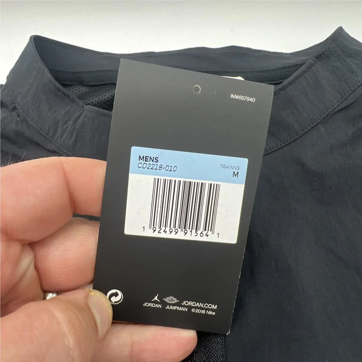 Nike clothing - Nike Dri-Fit - CD2218010 - Black/White (UPC: 192499915641) 6