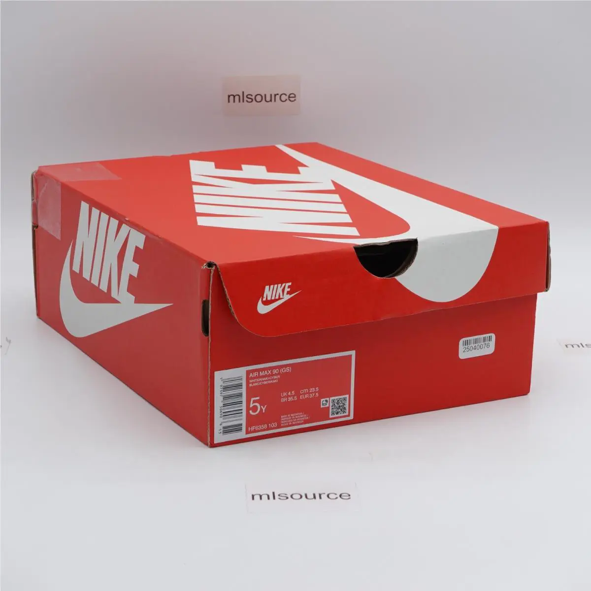 Nike shoes - Nike Air Max 90 - Air Max - HF6358-103 - White, Manufacturer: White/Khaki/Cyber (UPC: 197597506807) 2
