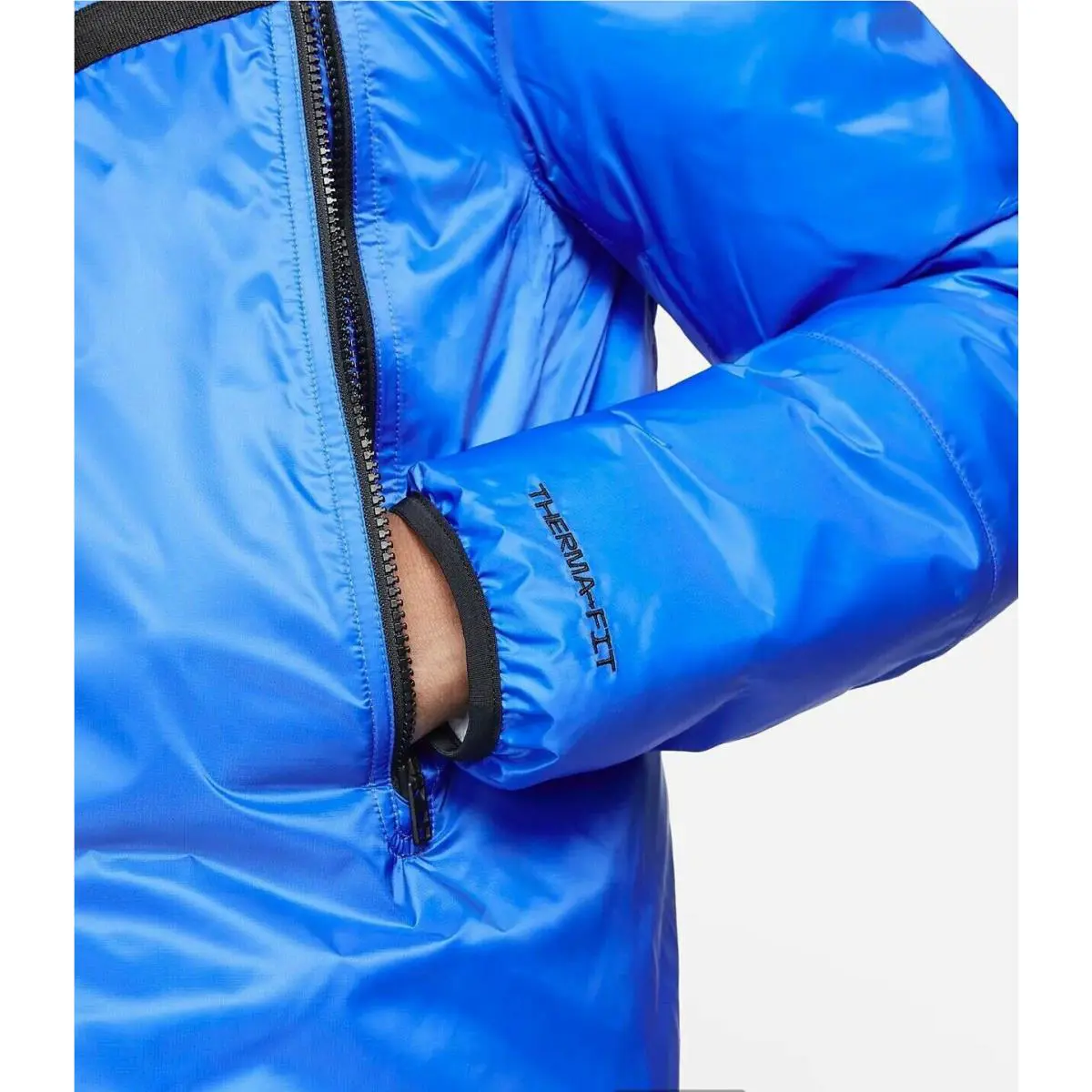 Nike clothing - Nike Sportswear Therma-FIT Repel Reversible Jacket - Signal Blue/Black (UPC: 0195239084584) 2