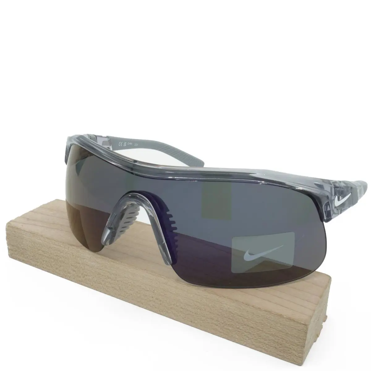 DX6520-065 Mens Nike Show X1 Sunglasses - Frame: Grey w/ Blue Mirror