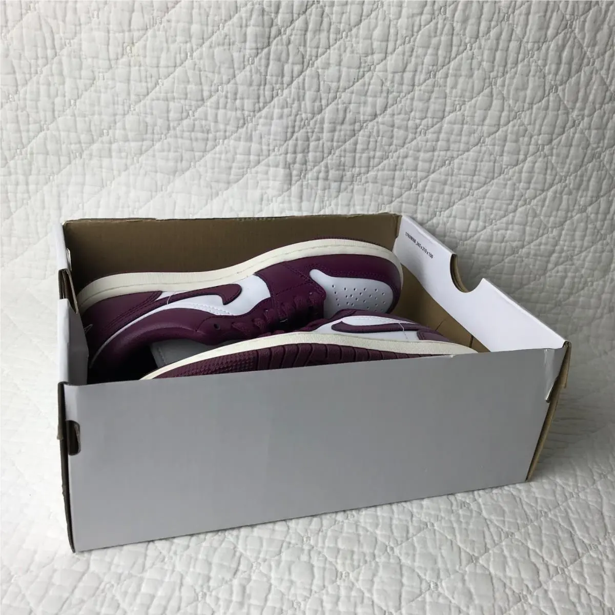 Nike shoes - Nike Air Jordan 1 - Air - DC0774-161 - White/Bordeaux-Sail 9
