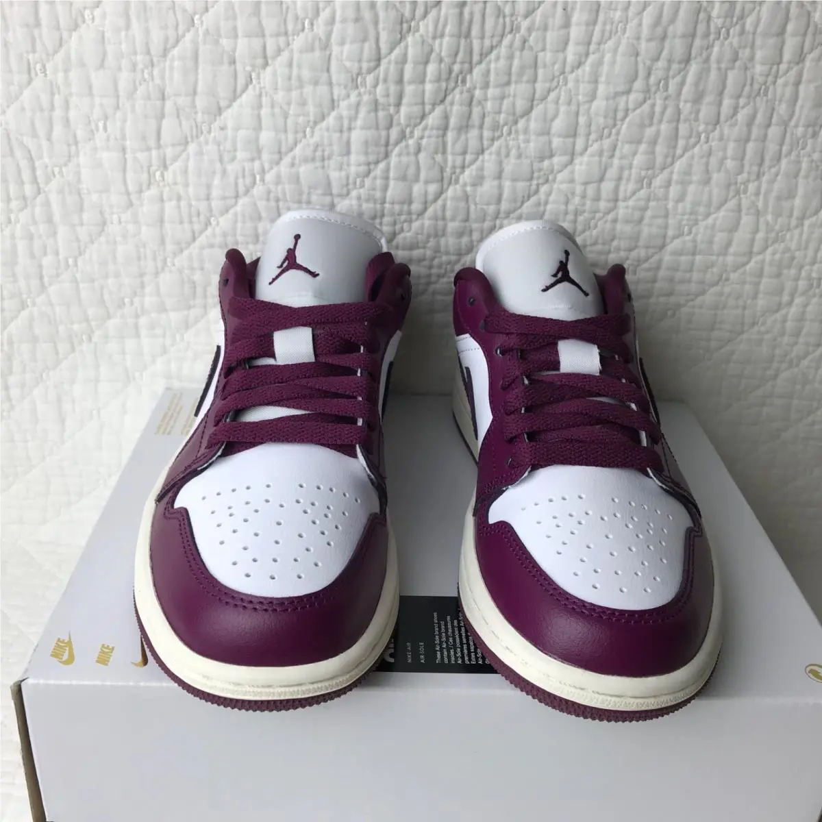 Nike shoes - Nike Air Jordan 1 - Air - DC0774-161 - White/Bordeaux-Sail 3