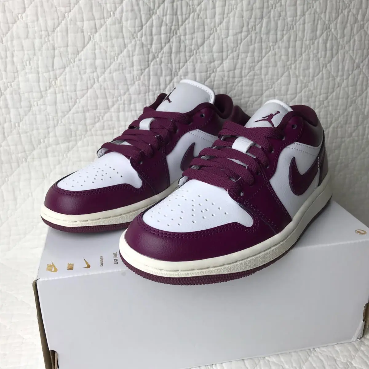 Nike shoes - Nike Air Jordan 1 - Air - DC0774-161 - White/Bordeaux-Sail 6