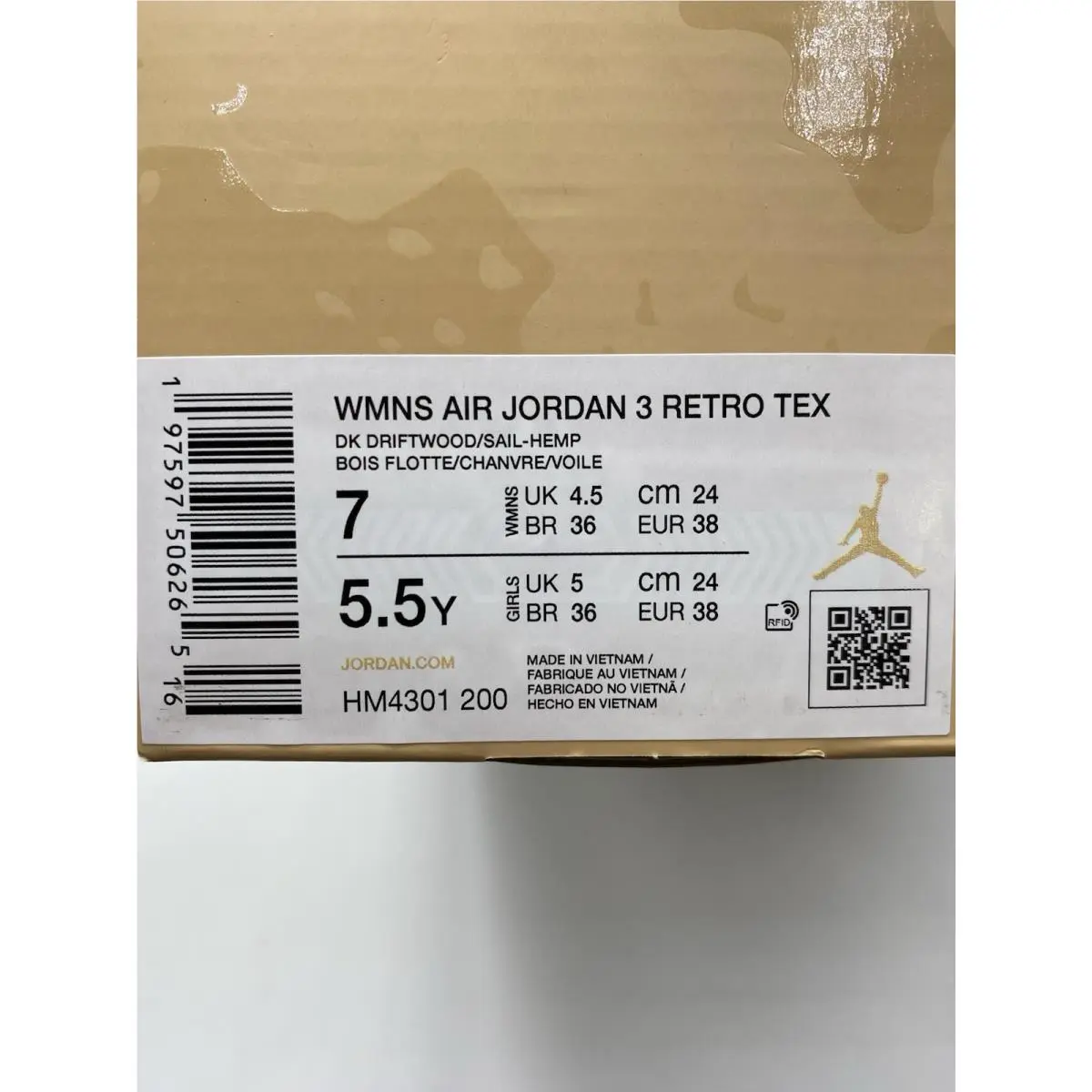 Nike shoes - Nike Wmns - Wmns - HM4301 200 - DK Driftwood/Sail-Hemp (UPC: 197597506265) 6