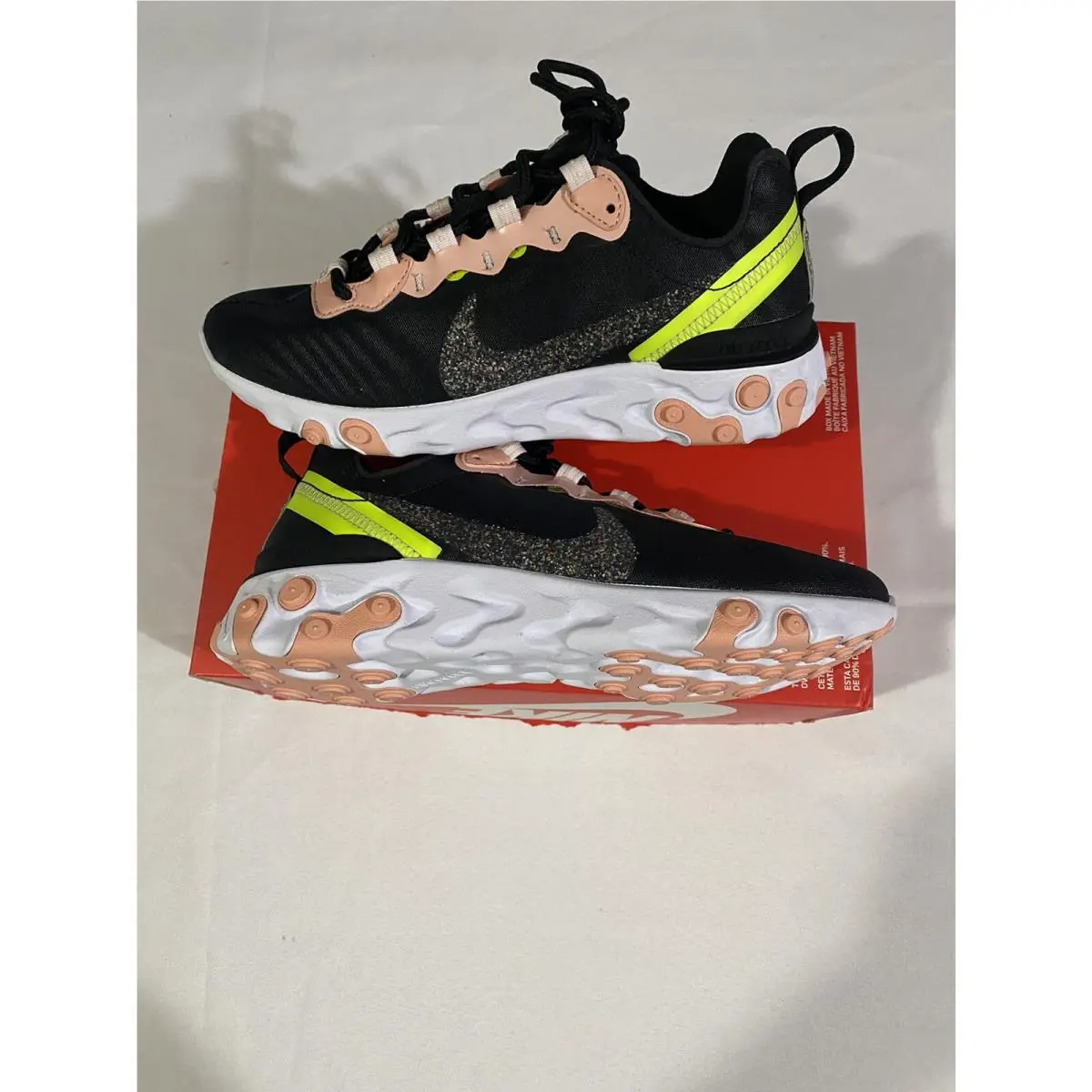 Nike shoes - Nike React Element - React Element - CD6964-002 - Black 1