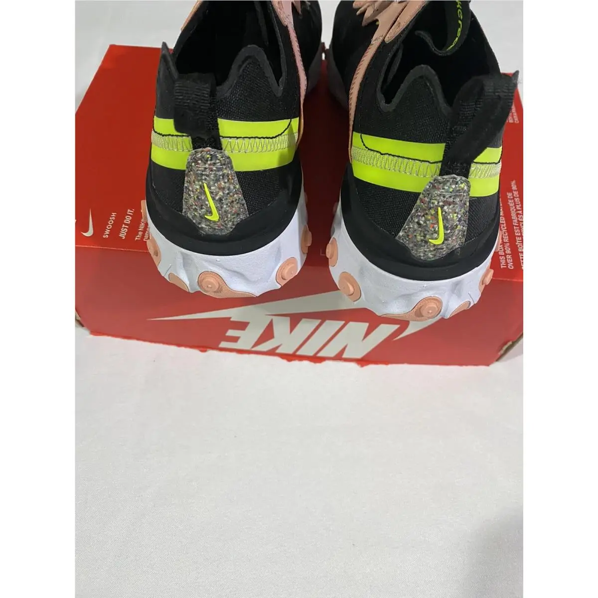 Nike shoes - Nike React Element - React Element - CD6964-002 - Black 6