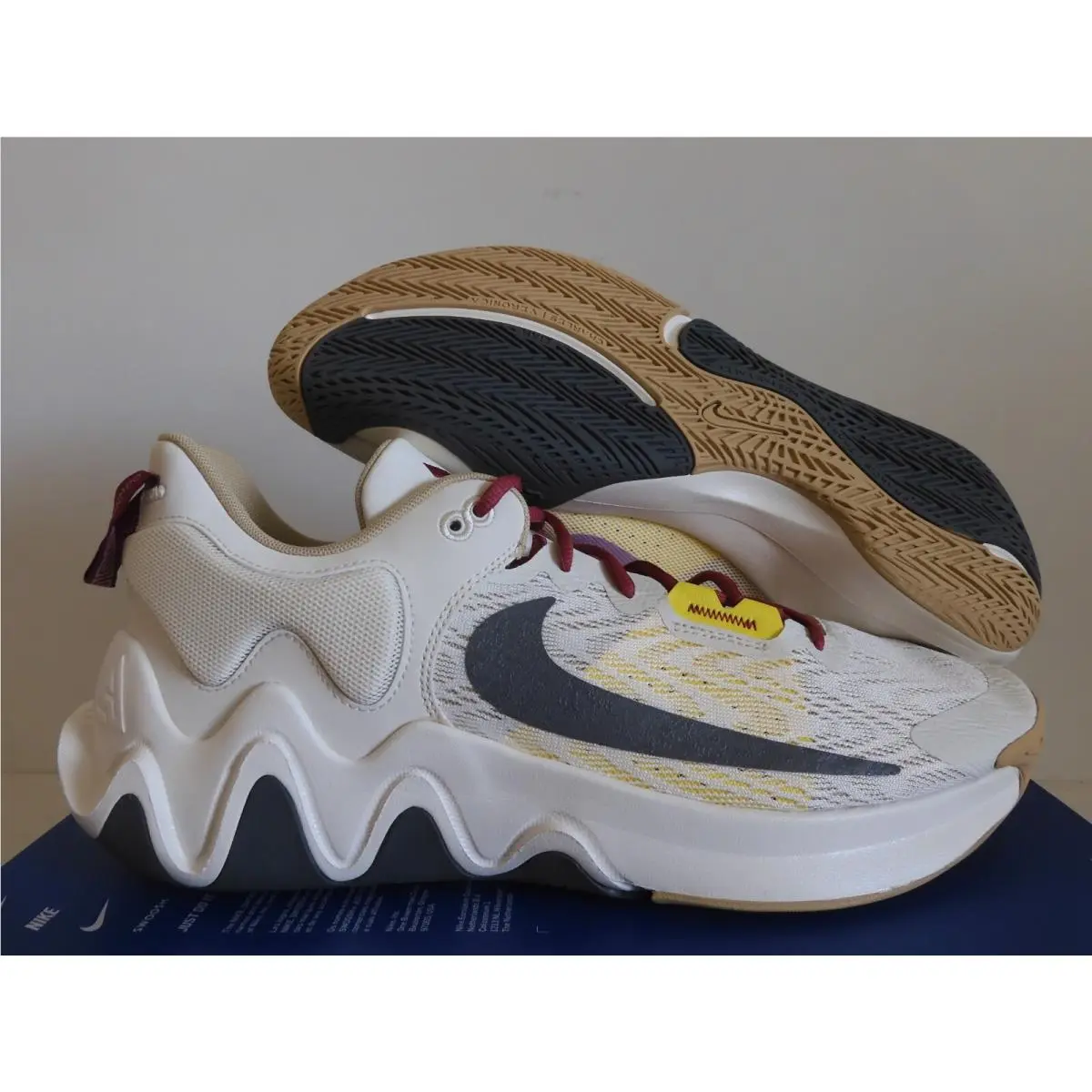 Nike Giannis Immortality 2 Sail-smoke Grey-rattan SZ 14 DM0825-100