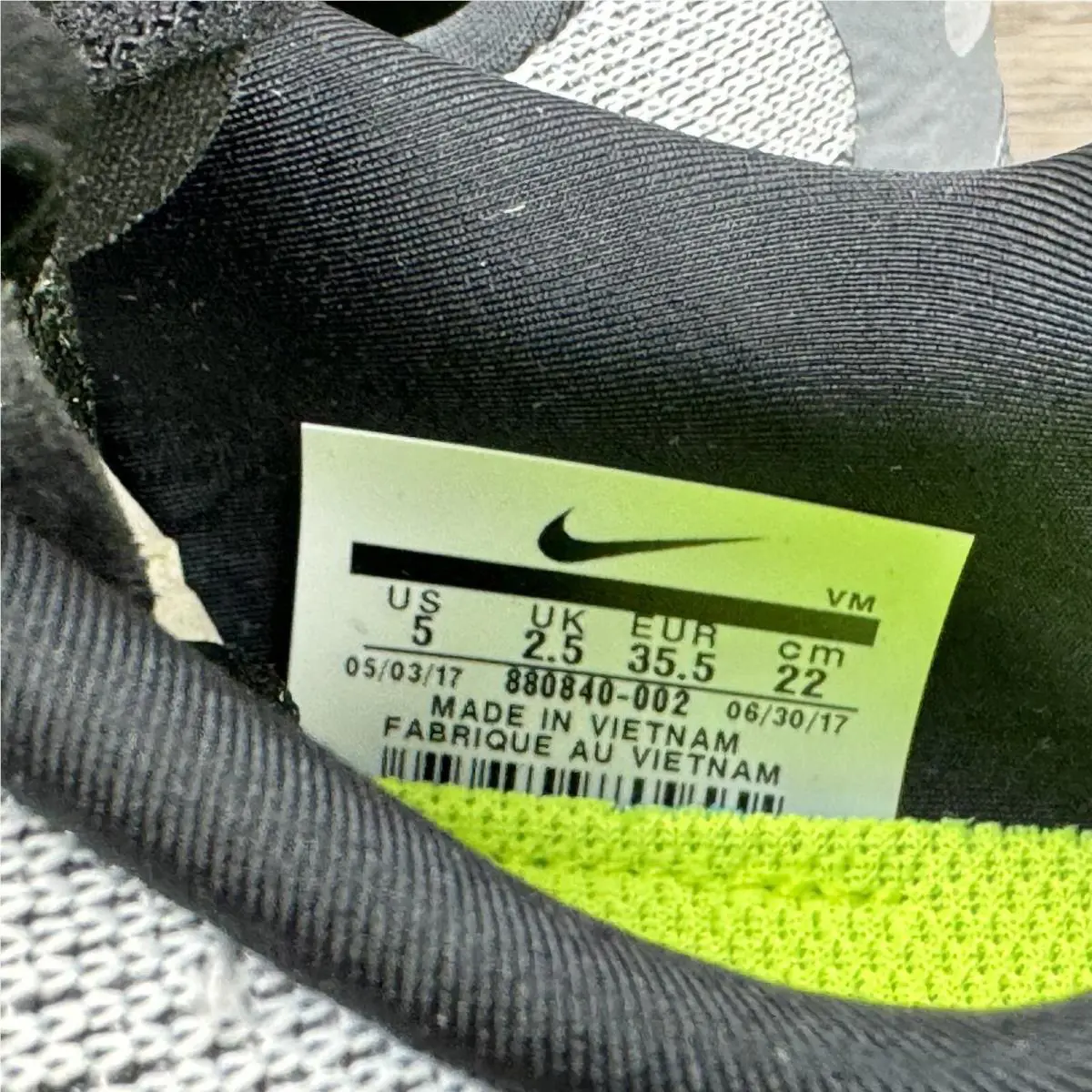 Nike shoes - Nike Free RN - Free - 880840-002 - Gray (UPC: 00675911200810) 6