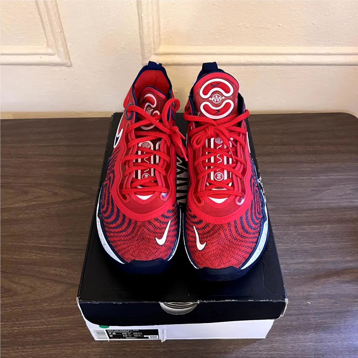 Nike shoes - Nike Zoom GT Run - Zoom Run - CZ0202-604 - Red 3