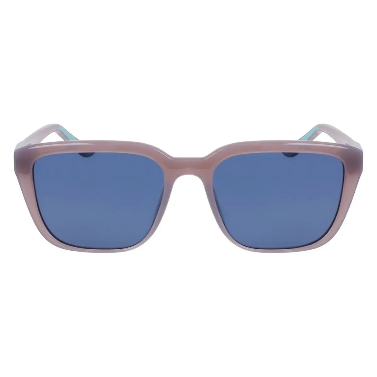 Nike Temper Flair IF1055X Sunglasses Female Taupe Gray 53mm - Frame: Taupe Gray, Lens: Teal