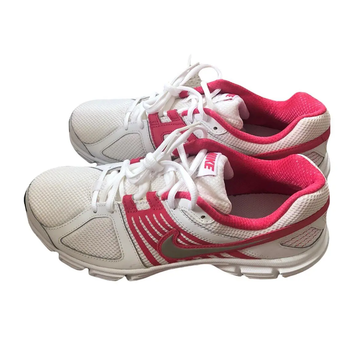 Nike shoes - White Silver Gray Berry (UPC: 0886737489222) 1