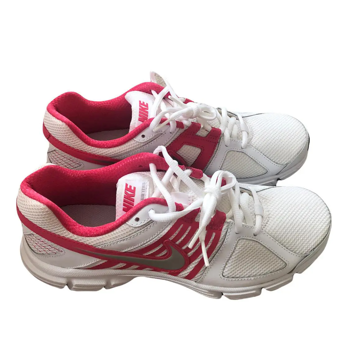 Nike shoes - White Silver Gray Berry (UPC: 0886737489222) 3