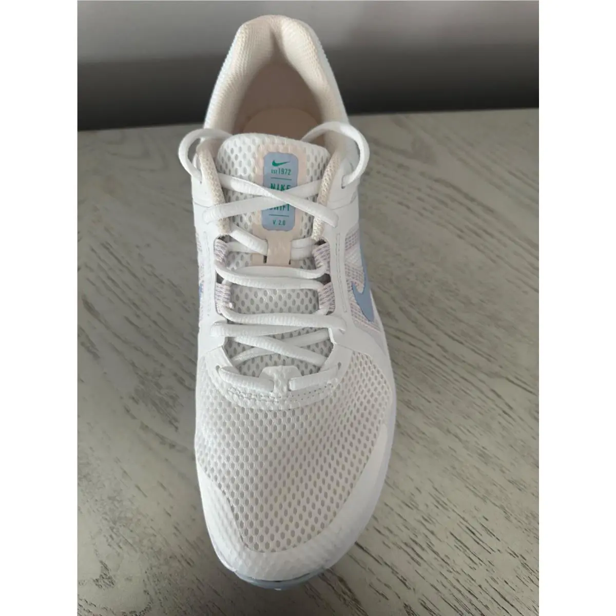 Nike shoes - Nike Run Swift 2 - Run Swift - CU3528 104 - WHITE /HYDROGEN BLUE (UPC: 195243070740) 0