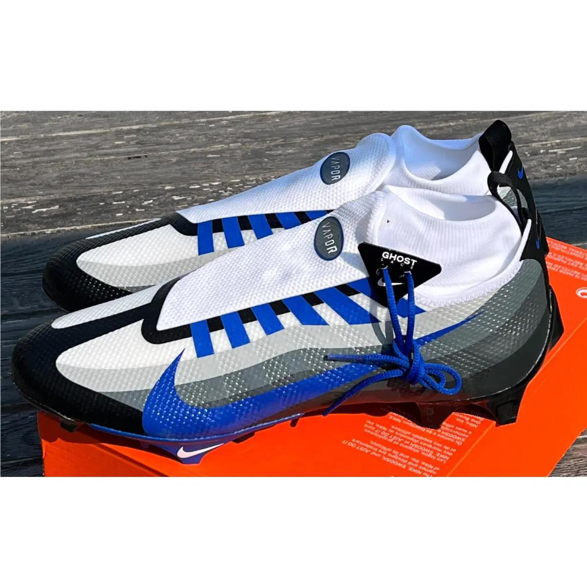 Nike shoes - Vapor Edge Pro 360 - Vapor Edge Pro - DV0778-003 - Black, Game Royal, White, Dark Smoke Grey (UPC: 0195870903152) 17