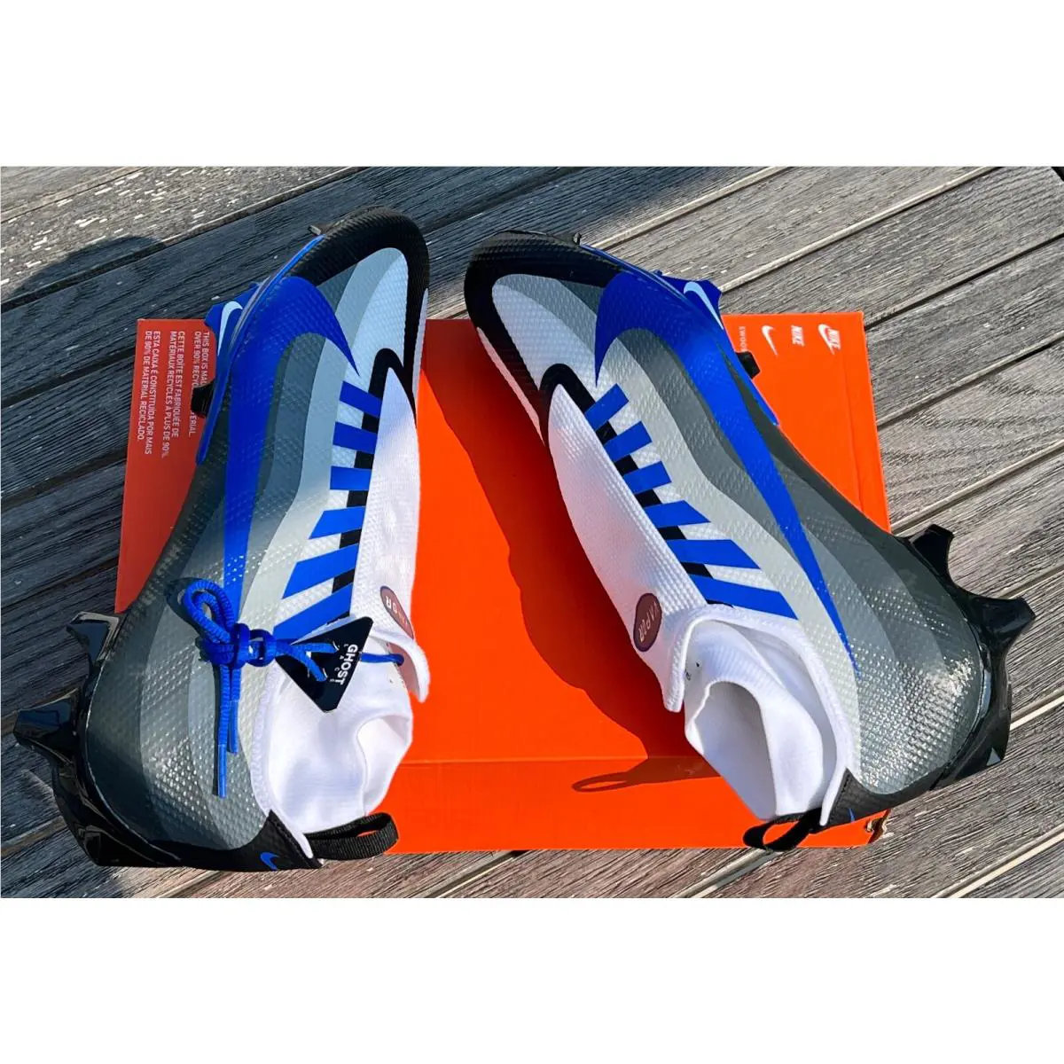 Nike shoes - Vapor Edge Pro 360 - Vapor Edge Pro - DV0778-003 - Black, Game Royal, White, Dark Smoke Grey (UPC: 0195870903152) 4