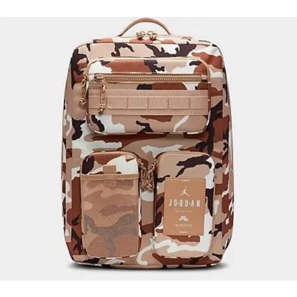 Nike Air Jordan Hesi Backpack Limited Release Sand Camo 15” Laptop Bag