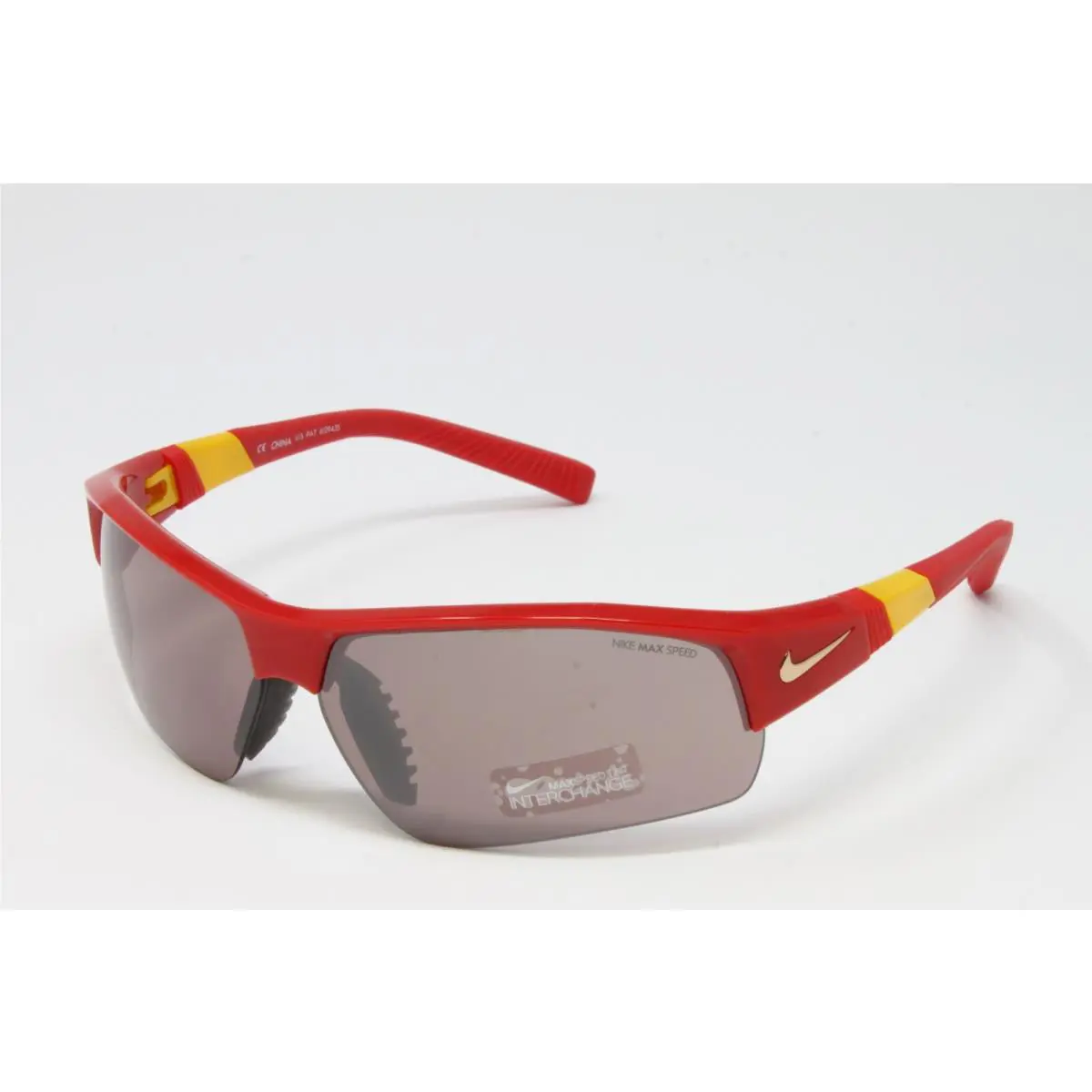 Nike Men`s Sunglasses Show X2 EV0715 670 Comet Red 69mm Interchange Lens