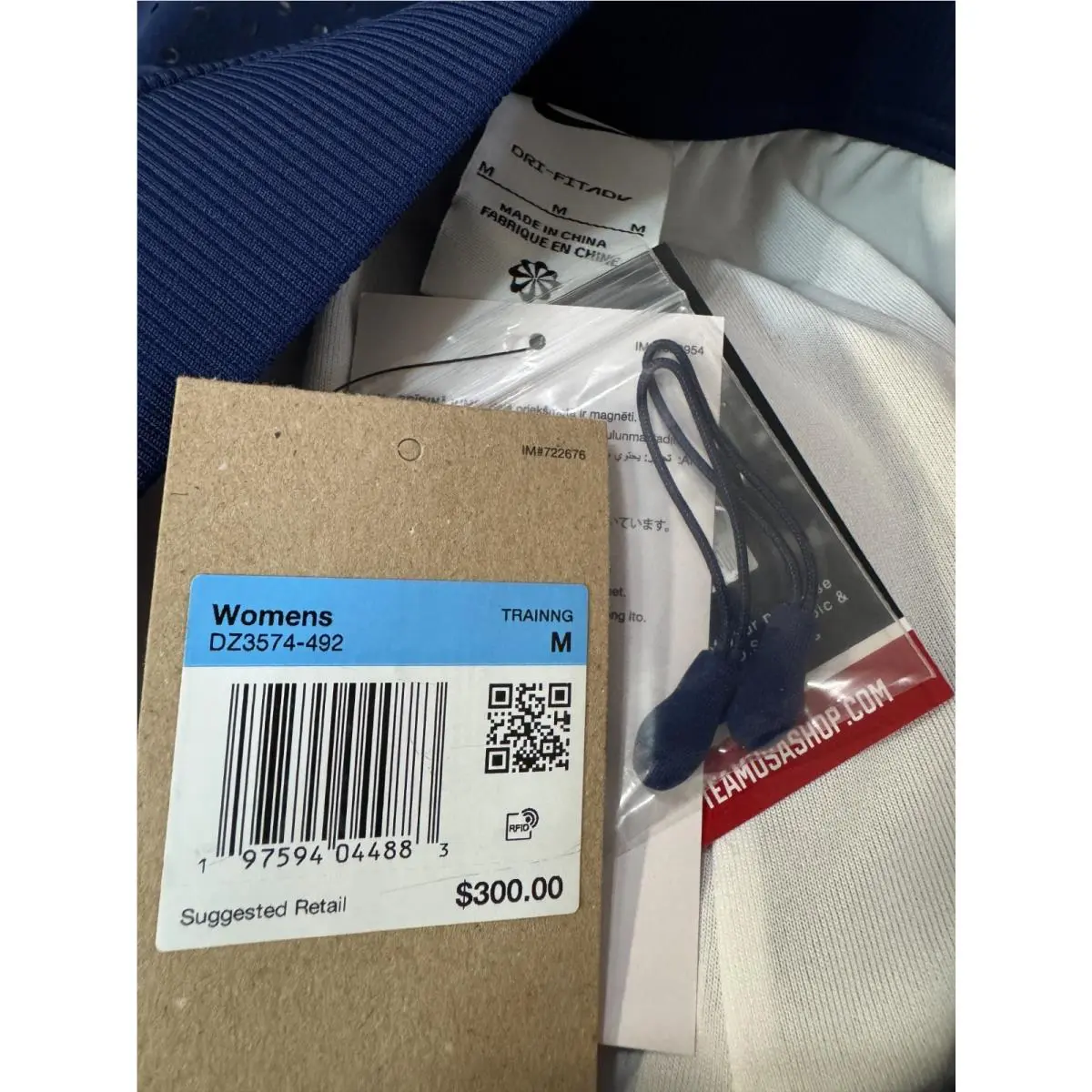 Nike clothing - Dz3562 - Dz3562 - Blue (UPC: 0197594044883) 10