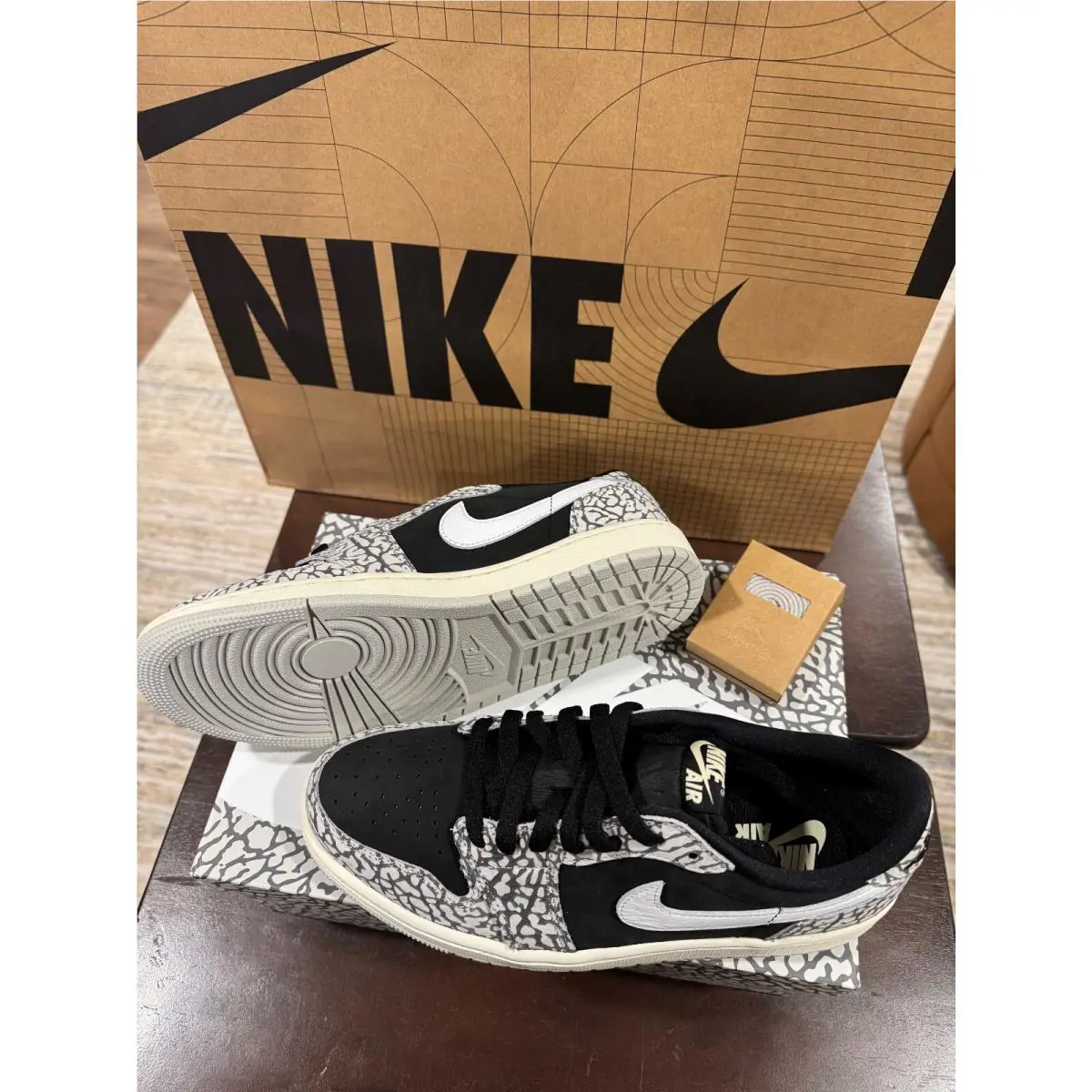 Nike shoes - Nike Air Jordan 1 - Air - CZ0775-001 - Black (UPC: 196604361781) 0