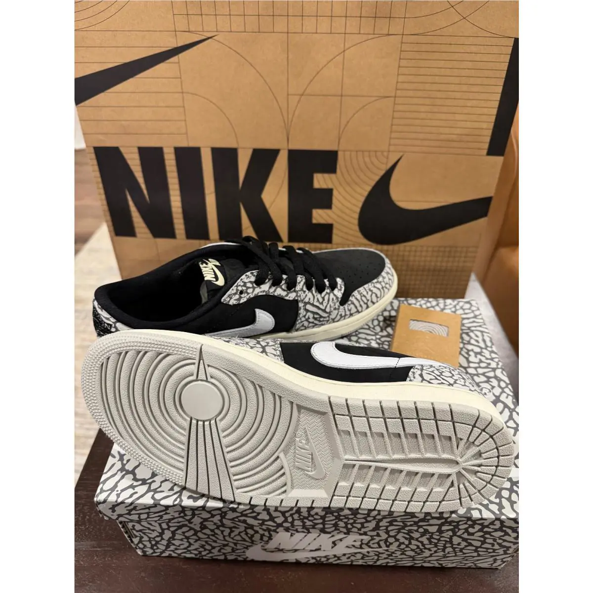 Nike shoes - Nike Air Jordan 1 - Air - CZ0775-001 - Black (UPC: 196604361781) 2
