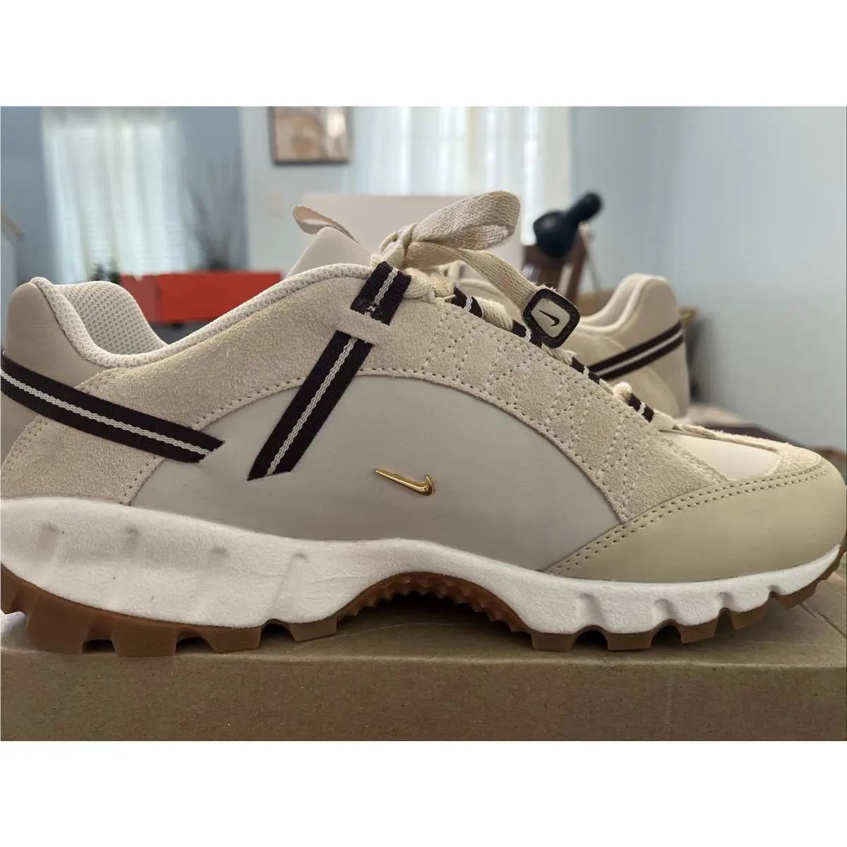 Nike shoes - Nike Air Humara LX - Air Humara - DR0420-001 - Light Bone / Gold Sail 1