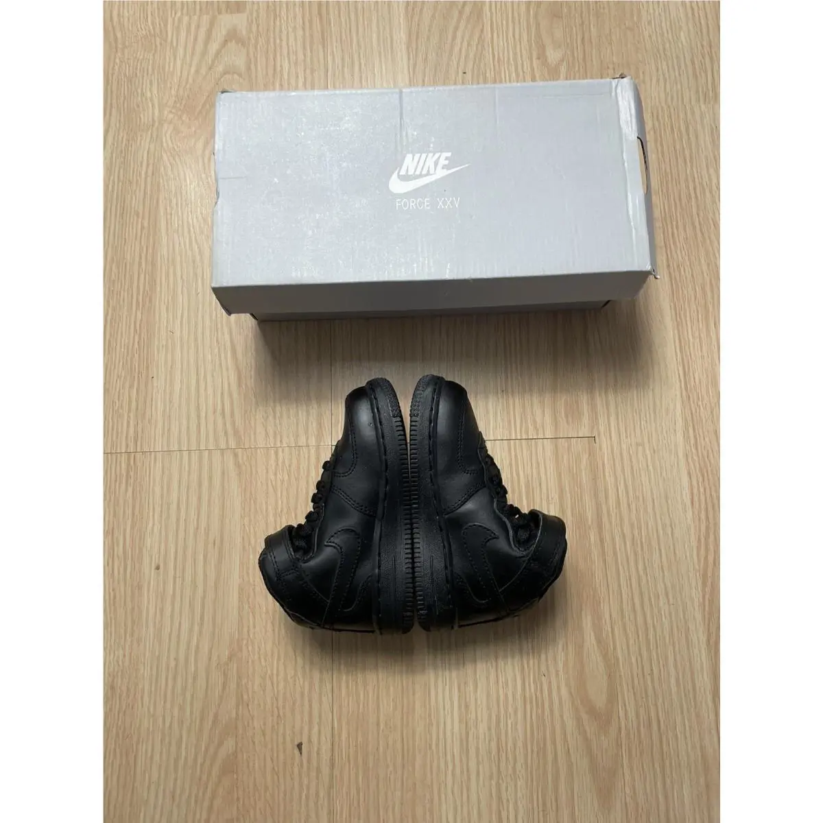 Nike shoes - Nike Air Force 1 - Air Force - Black 2