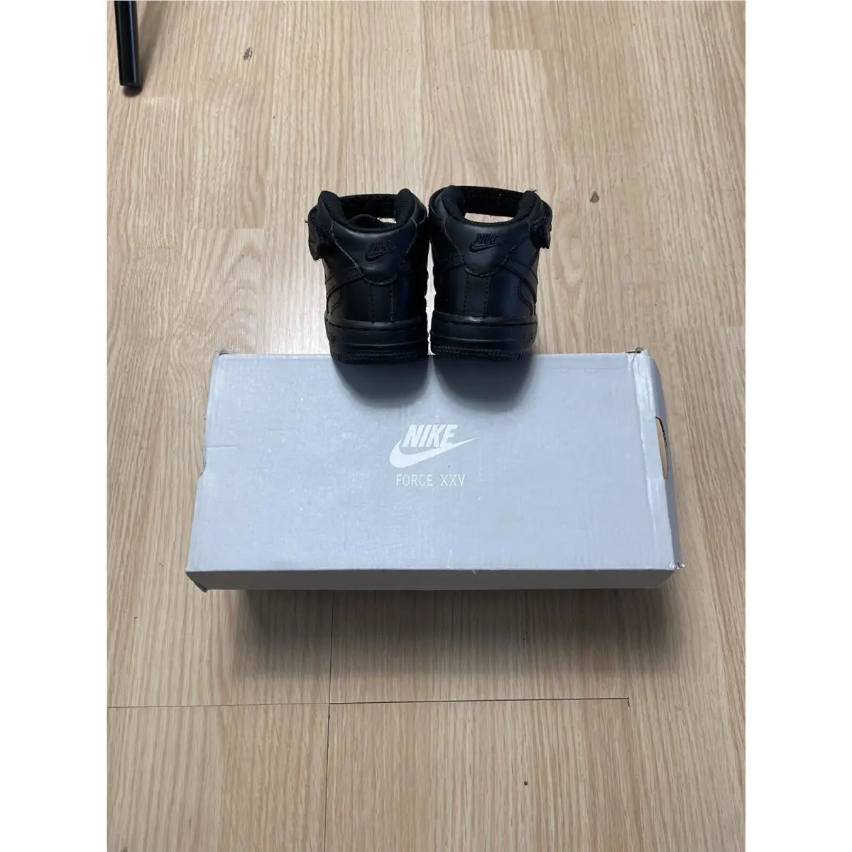Nike shoes - Nike Air Force 1 - Air Force - Black 4